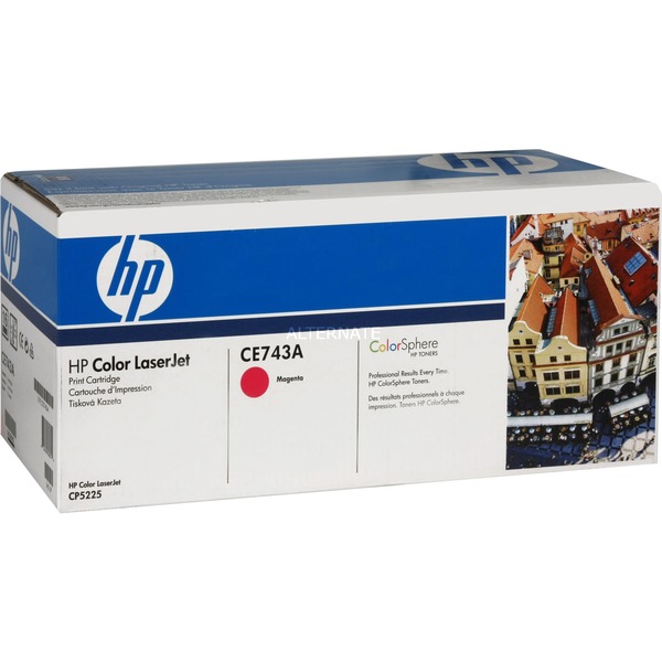 HP Cartucho de tóner original LaserJet 307A magenta 7300 páginas Magenta 1 pieza(s) Minorista