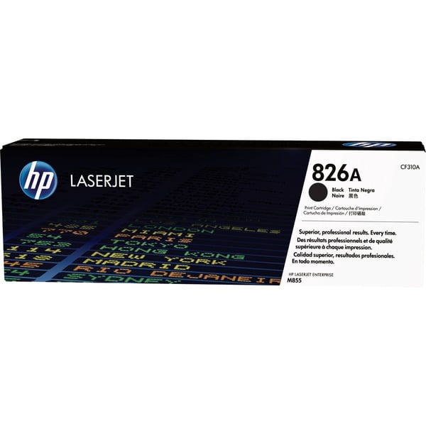 HP Cartucho de tóner original LaserJet 826A negro 29000 páginas Negro 1 pieza(s)