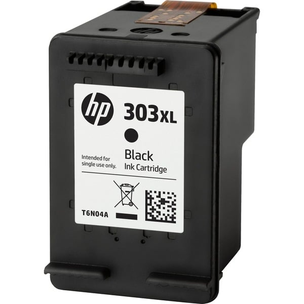 HP Cartucho de tinta Original 303XL negro de alta capacidad Alto rendimiento (XL) Tinta a base de pigmentos 12 ml 600 páginas 1 pieza(s) Pack individual