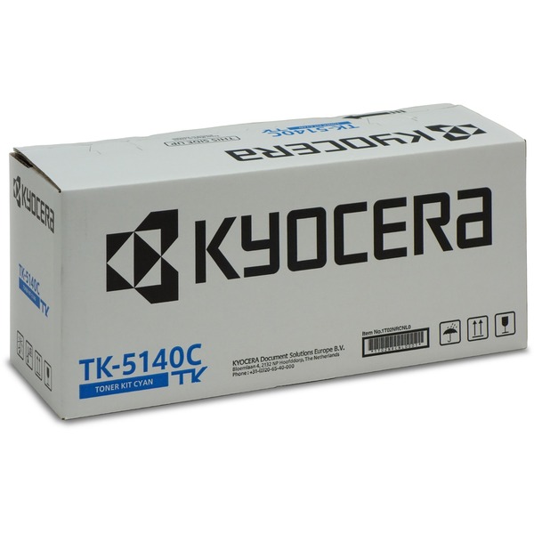 Kyocera TK-5140C cartucho de tóner 1 pieza(s) Original Cian 5000 páginas Cian 1 pieza(s)