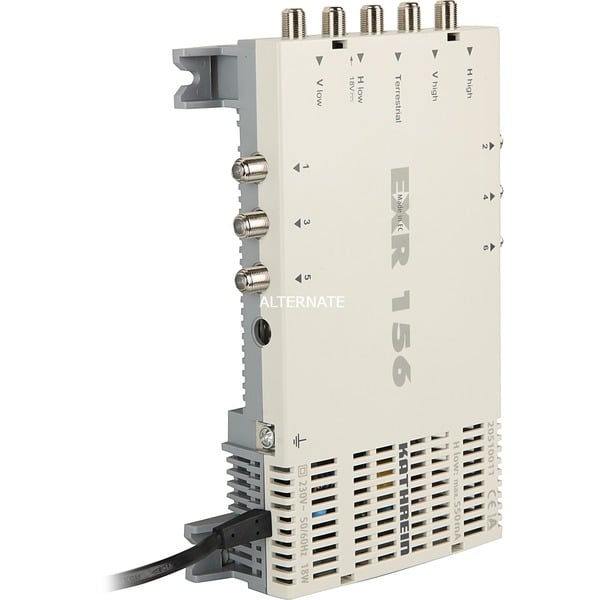 Kathrein EXR 156 Gris Interruptor múltiple beige Gris 47 - 862 MHz 25 mA 650 g -20 - 55 °C 215 x 148 x 43 mm