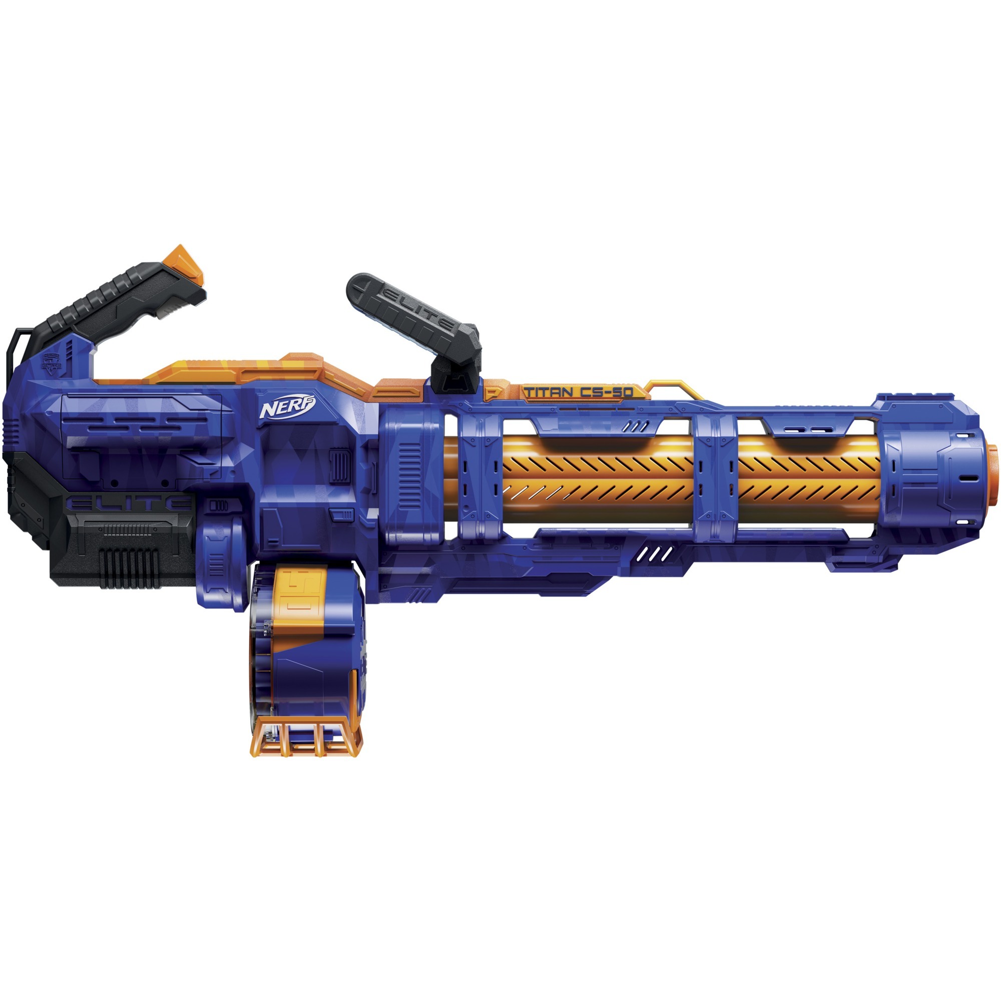 Titan elite. Nerf Титан e2865eu4. НЕРФ Элит Титан Миниган. Бластер НЕРФ Элит Титан. Nerf Elite Titan CS-50.